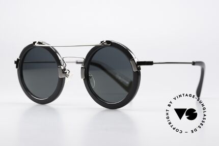 Yohji Yamamoto YY5006 Extravagante Designerbrille, klare, auffallende Formen; oft in übergroßen Maßen, Passend für Herren und Damen