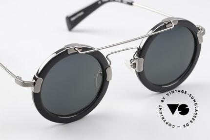 Yohji Yamamoto YY5006 Extravagante Designerbrille, entspiegelte Sonnengläser (für 100% UV Protection), Passend für Herren und Damen