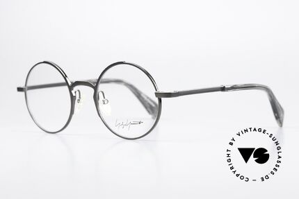 Yohji Yamamoto YY3007 Runde Brille Avantgarde, klare, auffallende Formen; oft in übergroßen Maßen, Passend für Herren und Damen