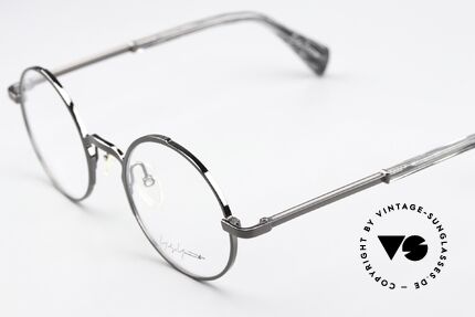 Yohji Yamamoto YY3007 Runde Brille Avantgarde, runde, ausdrucksstarke Designerbrille mit Charakter, Passend für Herren und Damen