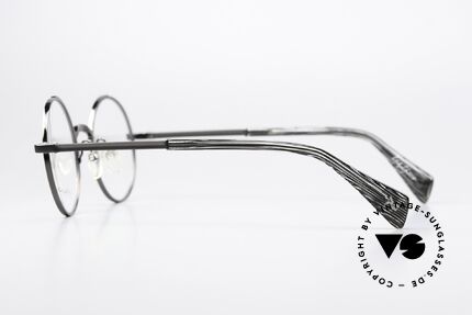 Yohji Yamamoto YY3007 Runde Brille Avantgarde, ungetragenes UNISEX-Modell von 2017; Statement!, Passend für Herren und Damen