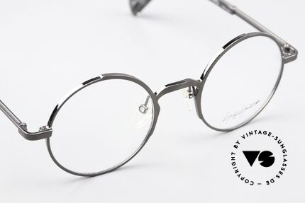 Yohji Yamamoto YY3007 Runde Brille Avantgarde, Größe: medium, Passend für Herren und Damen