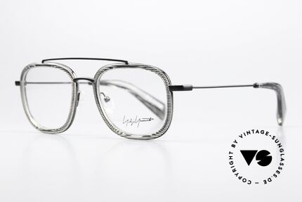 Yohji Yamamoto YY1026 Designerbrille Avantgarde, klare, auffallende Formen; oft in übergroßen Maßen, Passend für Herren