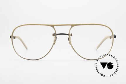 Götti Perspective Bold03 Innovative Pilotenbrille, grandiose Aviator-Brille; auffällig & minimalistisch, Passend für Herren