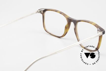 Gernot Lindner GL-502 925er Silberbrille & Azetat, ungetragenes Exemplar aus der 2019er Kollektion, Passend für Herren und Damen