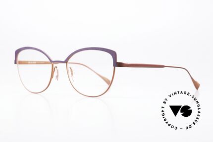 Caroline Abram Yoko Sehr Feminine Vintage Brille, inspiriert vom Charme Floridas der 1960er Jahre, Passend für Damen