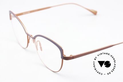 Caroline Abram Yoko Sehr Feminine Vintage Brille, sinnbildlich für den Sixites vintage Style Miamis, Passend für Damen