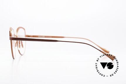 Caroline Abram Yoko Sehr Feminine Vintage Brille, mit kräftigen Farben und sehr femininen Formen, Passend für Damen