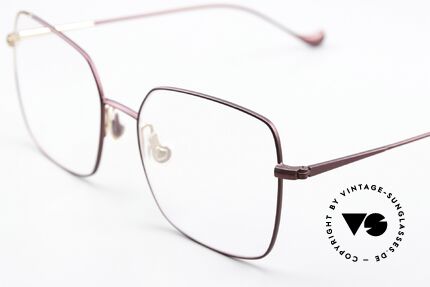 Caroline Abram Valeria Damenbrille mit Goldakzent, sinnbildlich für den Sixites vintage Style Miamis, Passend für Damen