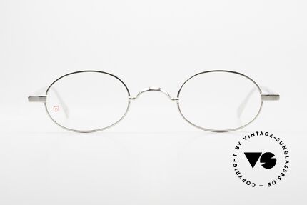 Gernot Lindner GL-I72 Ovale 925er Silberbrille, Gernot Lindner Brille, GL 101 GL-I72, Gr. 44-24, Passend für Herren und Damen