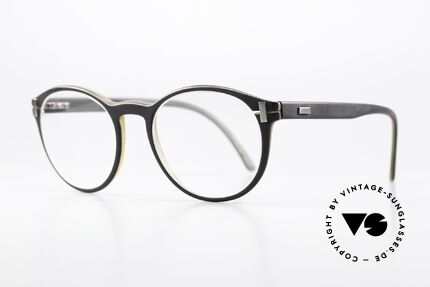 Hoffmann V7773 Understatement Naturbrille, V-Line = dünnsten & leichtesten Hornbrillen, weltweit!, Passend für Herren und Damen