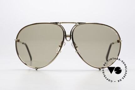 Porsche 5623 Black Mass Film Sonnenbrille, KEINE Retro-Sonnenbrille; sondern das alte Original, Passend für Herren und Damen