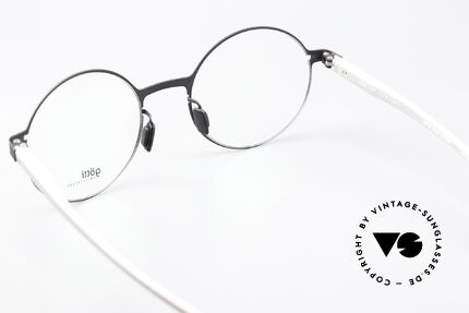 Götti Tamal Superleichte Runde Brille, Fassung kann beliebig verglast werden (Gleitsicht), Passend für Herren und Damen