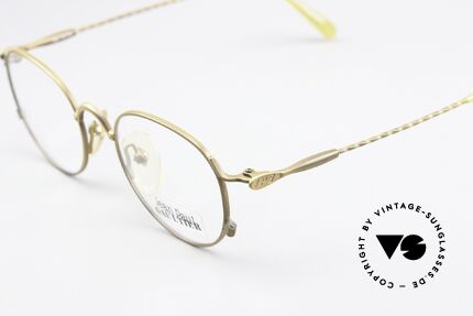 Jean Paul Gaultier 55-2172 Runde Vintage Brille 90er, orig. DEMO-Gläser; inzwischen ein Sammlerstück, Passend für Herren und Damen
