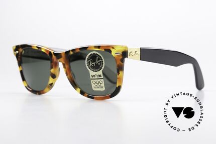 Ray Ban Wayfarer I Limited Deluxe Edition USA, heute so oft kopiert und nie erreicht; echt VINTAGE!, Passend für Herren und Damen