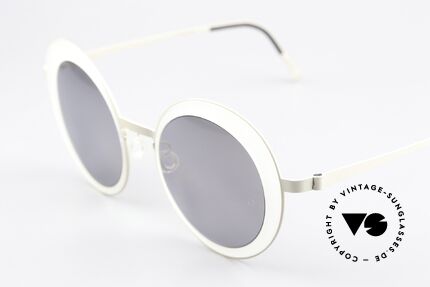Lindberg 8401 NOW High-Tech Fashion Brille, hauchdünne, ultra-leichte, semi-transparente Front, Passend für Damen