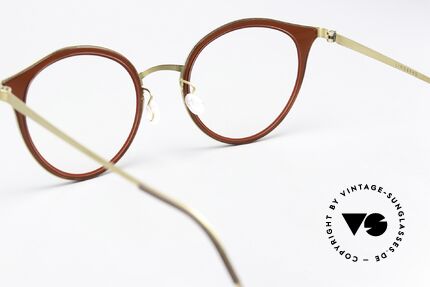 Lindberg 9728 Strip Titanium Sehr Weibliches Brillendesign, die orig. DEMOgläser können beliebig getauscht werden, Passend für Damen