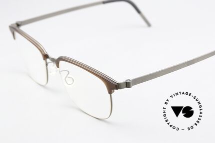 Lindberg 9835 Strip Titanium Herrenbrille Kombibrille, trägt für uns das Prädikat "TRUE VINTAGE LINDBERG", Passend für Herren