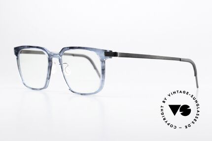 Lindberg 1258 Acetanium True Vintage Brille Large Size, grandiose Fassung aus Acetat & Titanium Kombination, Passend für Herren und Damen