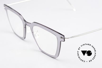 Lindberg 6585 NOW Interessante Designerbrille, hauchdünne semi-transparente Front: Leichtigkeit pur, Passend für Herren und Damen