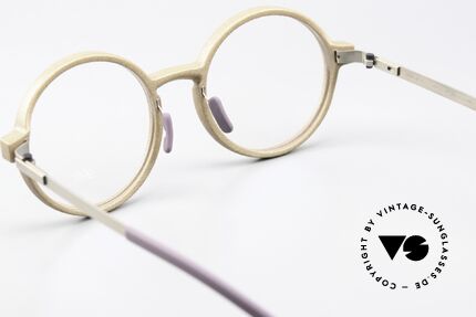 Götti Dumu Runde Brille Kleine Köpfe, die DEMO-Gläser können beliebig getauscht werden, Passend für Herren und Damen