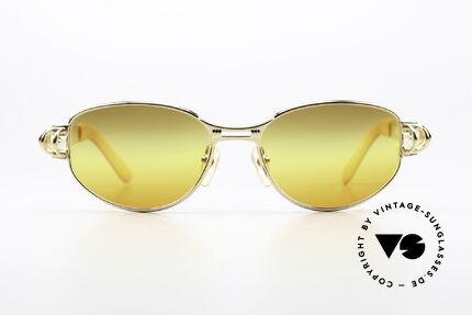 Jean Paul Gaultier 56-6105 Designer Sonnenbrille 1997, Spitzen-Qualität wie aus einem Guss (made in Japan), Passend für Herren und Damen