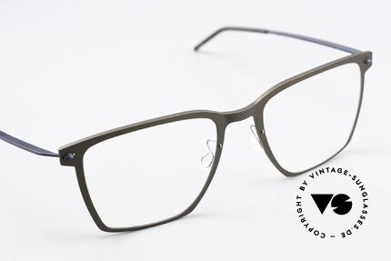 Lindberg 6554 NOW Dunkelbraun Und Dunkelblau, kann schon jetzt als 'vintage Lindberg' tituliert werden, Passend für Herren und Damen