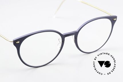 Lindberg 6600 NOW Dunkelblau Und Mattgold, kann schon jetzt als 'vintage Lindberg' tituliert werden, Passend für Damen