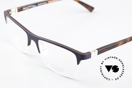 Face a Face Alium Neo 1 Herrenbrille Halbrand Nylor, aus Aluminium gefertigt + flexible Federscharniere, Passend für Herren