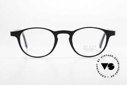 Face a Face Alium H 1 Pure Aluminium Brille Panto, urban, technisch, kreativ; von sportlicher Eleganz, Passend für Herren