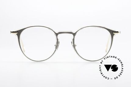 Yuichi Toyama Sarah Puristische Panto Brille, puristische Designer-Brille aus ß-Titanium; unisex, Passend für Herren und Damen