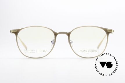 Frank Custom FT7188 Insiderbrille Made In Korea, die koreanische Brillenmarke in TOP-Qualität!, Passend für Herren und Damen