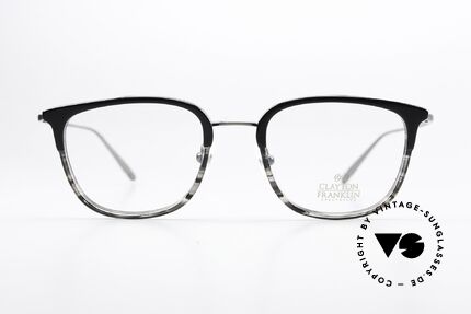 Clayton Franklin 615 Designerbrille Made In Japan, u.a. benannt nach dem Erfinder der Bifokalbrille, Passend für Herren und Damen