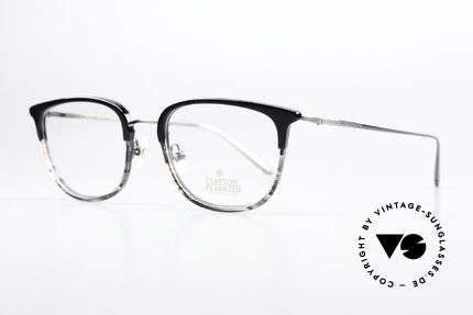 Clayton Franklin 615 Designerbrille Made In Japan, Benjamin Franklin (Gründervater United States), Passend für Herren und Damen