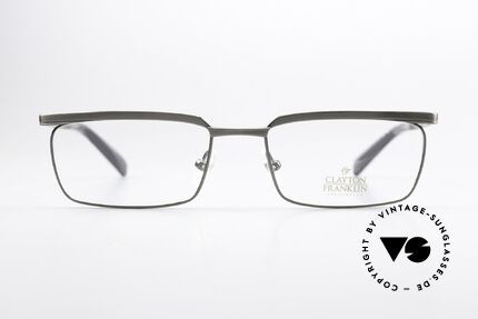 Clayton Franklin 567 Rahmen Antik Metall Stil, u.a. benannt nach dem Erfinder der Bifokalbrille, Passend für Herren und Damen