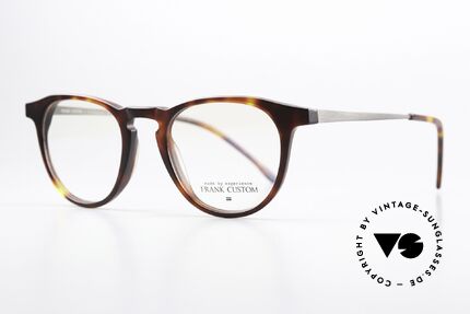 Frank Custom FA6105 Koreanische Pantobrille, klassischer Brillenstil mit intelligenter Ästhetik, Passend für Herren und Damen