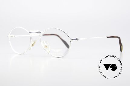 Aston Martin AM01 Platin Plattierte Luxusbrille, eine extrem hochwertige vintage Herren Brillenfassung, Passend für Herren