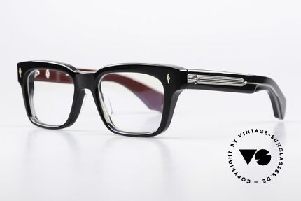 Jacques Marie Mage Molino Architekten Designerbrille, Bloodstone, Demo, Sterling Silver, Limited 51/19, Passend für Herren