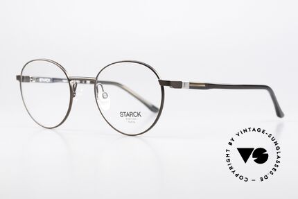 Starck Eyes SH2042 High Tech Panto Brille, mit dem patentierten BIO-mechanischen Scharnier!, Passend für Herren und Damen