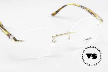 Starck Eyes SH2024 Randlose BioTech Fassung, somit erhält die Brille einen fantastischen Komfort, Passend für Herren und Damen