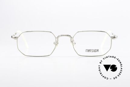 Matsuda 2881 Vintage Brillenfassung Eckig, echte Spitzen-Qualität sämtlicher Komponenten, Passend für Herren