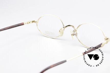 Matsuda 10116 Kleine Ovale Vintage Brille, ungetragenes Einzelstück für Leute, die sowas schätzen, Passend für Herren und Damen