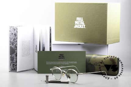 Jacques Mage Full Metal Jacket Stanley Kubrick Filmbrille, Größe: medium, Passend für Herren