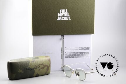 Jacques Mage Full Metal Jacket Stanley Kubrick Filmbrille, Größe: medium, Passend für Herren