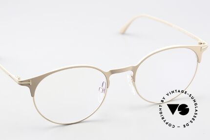 Tom Ford TF5548 Nude Beige Hautfarbe Brille, ein ungetragenes Original der 2019er TF Kollektion, Passend für Herren und Damen