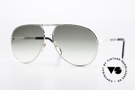 Metzler 0255 Brad Pitt Aviator Brille, ultra seltene Metzler Sportsonnenbrille von 1988, Passend für Herren