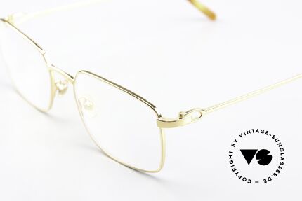 Cartier C-Decor Metal Vergoldete Luxus-Brille, markanter Metallrahmen; hochwertig vergoldet!, Passend für Herren