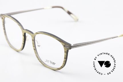 JF Rey JF2798 Designerbrille In Holzoptik, innovative Materialien (Rahmenfront in Holz-Optik), Passend für Herren und Damen