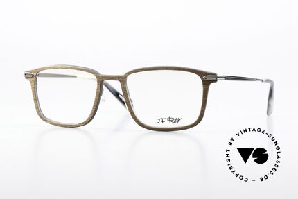 JF Rey JF2796 Holzmaserung Brillenfront, J.F. Rey Brille, Modell JF2796, color 9525, Gr. 52-19, Passend für Herren und Damen