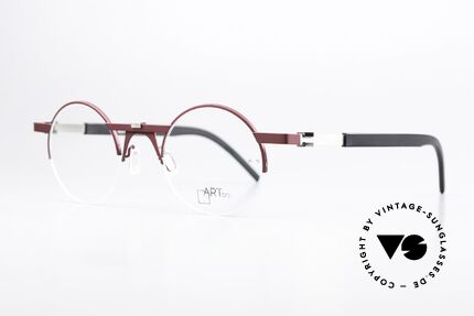 Bajazzo Rondo 3 Runde Metallbrille Unisex, ausdrucksstarkes Design mit innovativer Technik, Passend für Herren und Damen